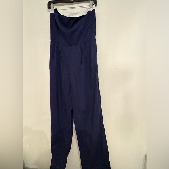 Gorgeous  Navy blue and white jumpsuit - Picture 9 of 9